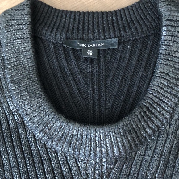 Pink Tartan wool sweater - Picture 2 of 10